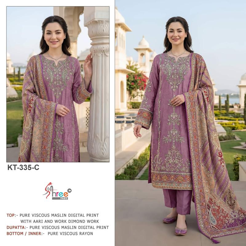 Shree fabs KT - 335 dress material wholesale